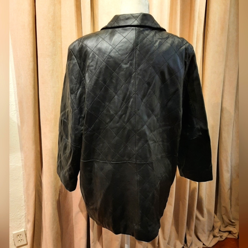 Modern Essentials leather jacket - Picture 6 of 7
